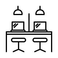 Co-Working Space Icon